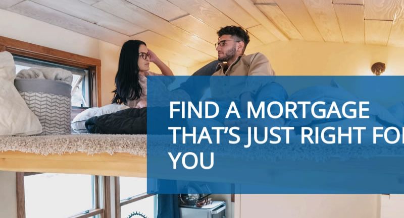 Find a mortgage that’s just right for you